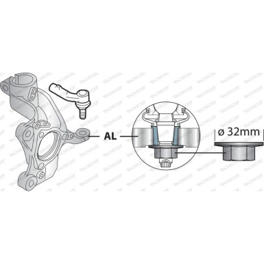L29135 Spurstangenkopf