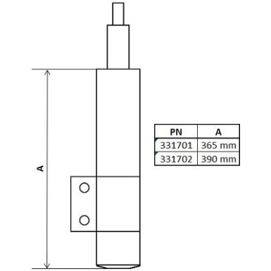 331702 Stoßdämpfer Excel-G 331702 Stoßdämpfer Excel-G