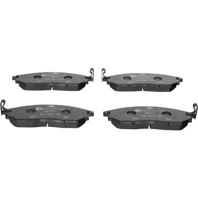 ATE | Bremsensatz, Scheibenbremse | 24.0128-0242.1 + 13.0460-5778.2