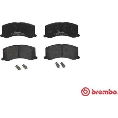 Brembo | Bremsbelagsatz, Scheibenbremse | P 79 010