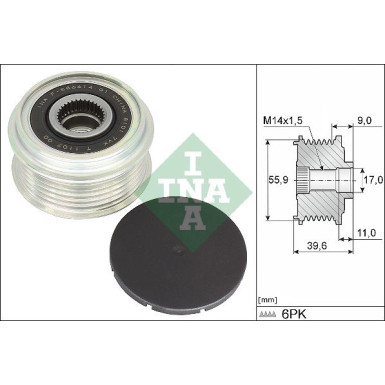 535 0340 10 Generatorfreilauf