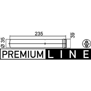 Mahle | Trockner, Klimaanlage | AD 259 000P