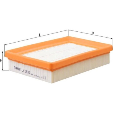 LX 3536 Luftfilter