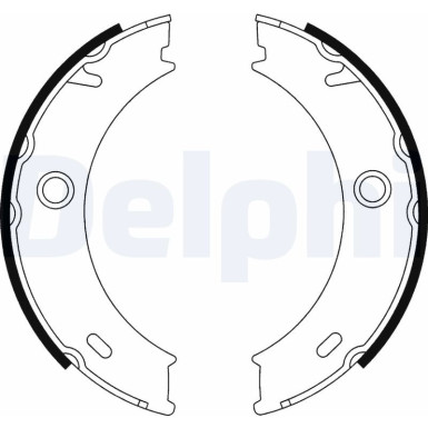 LS1917 Bremsbackensatz, Feststellbremse