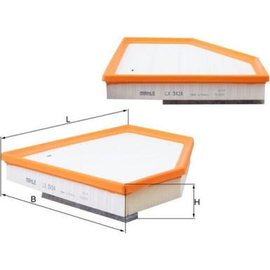 LX 3424 Luftfilter