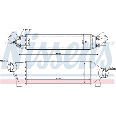 96642 Ladeluftkühler ** FIRST FIT **