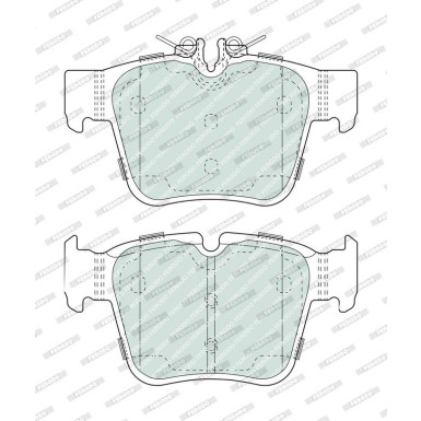 Ferodo Bremsbelagsatz, Scheibenbremse PREMIER ECO FRICTION FDB5017