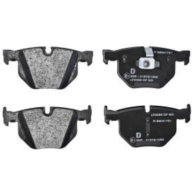 Delphi Bremsbelagsatz, Scheibenbremse LP2068