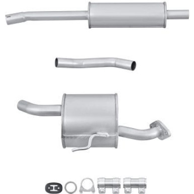 Hella | Endschalldämpfer | 8LD 366 028-421