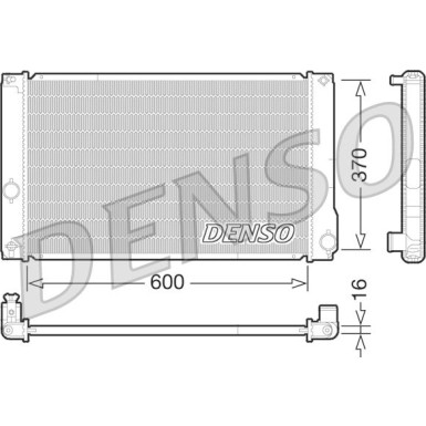 Denso | Kühler, Motorkühlung | DRM50076