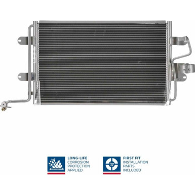 94310 Kondensator, Klimaanlage ** FIRST FIT **
