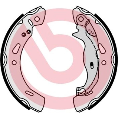 S 24 548 Bremsbackensatz ESSENTIAL LINE