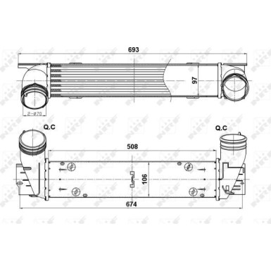 30385 Ladeluftkühler 30385 Ladeluftkühler