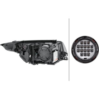 Hella | Hauptscheinwerfer | 1EL 354 806-011