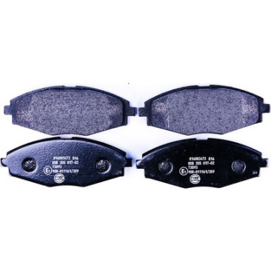 8DB 355 017-021 Bremsbelagsatz, Scheibenbremse