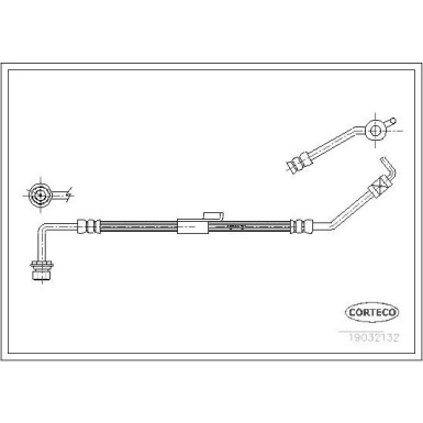 19032132 Bremsschlauch