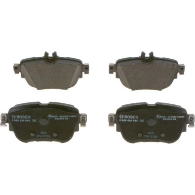 0 986 424 845 Bremsbelagsatz, Scheibenbremse