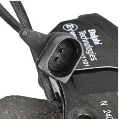 Delphi Bremsbelagsatz, Scheibenbremse LP1631