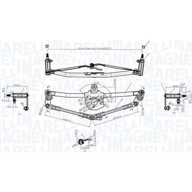 085570190010 Wischergestänge 085570190010 Wischergestänge