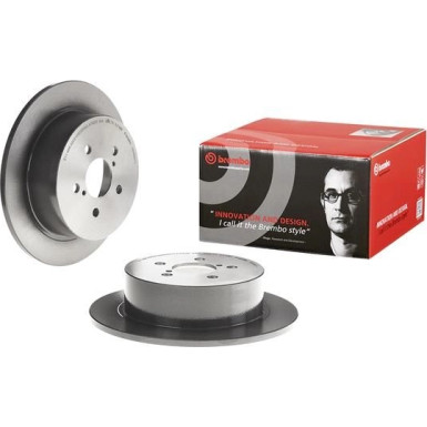 Brembo Bremsscheibe PRIME LINE - UV Coated 08.A605.11