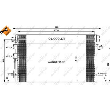 35617 Kondensator, Klimaanlage EASY FIT
