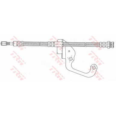 PHD629 Bremsschlauch