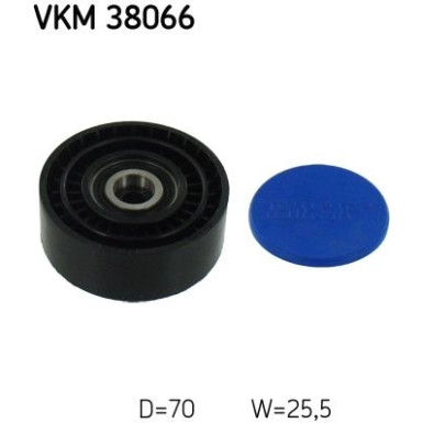 SKF | Umlenk-/Führungsrolle, Keilrippenriemen | VKM 38066