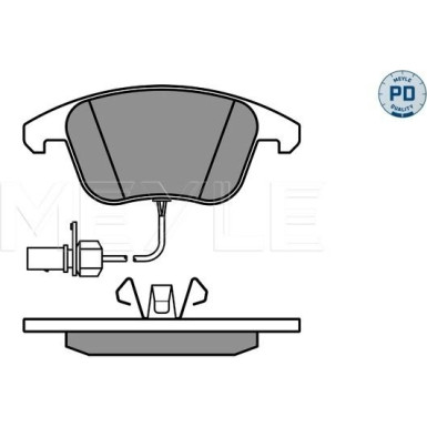 Meyle Bremsbelagsatz, Scheibenbremse MEYLE-PD: Advanced performance and design 025 247 0520/PD Meyle Bremsbelagsatz, Scheibenbremse MEYLE-PD: Advanced performance and design 025 247 0520/PD