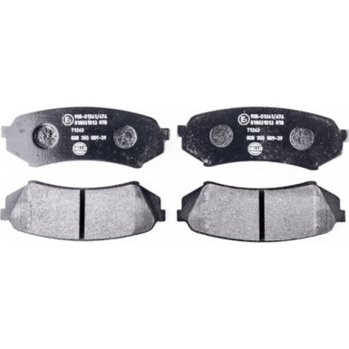 Hella | Bremsbelagsatz, Scheibenbremse | 8DB 355 009-391