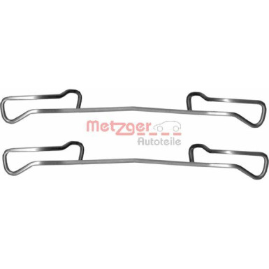 Metzger | Zubehörsatz, Scheibenbremsbelag | 109-1150