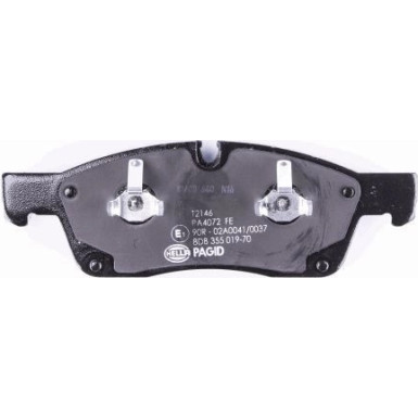 Hella Pagid | Bremsbelagsatz, Scheibenbremse | 8DB 355 019-701