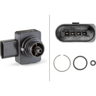 Hella | Drucksensor, Bremskraftverstärker | 6PP 013 112-271