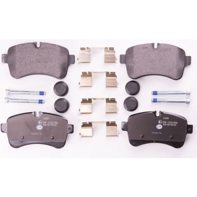 Hella | Bremsbelagsatz, Scheibenbremse | 8DB 355 005-551