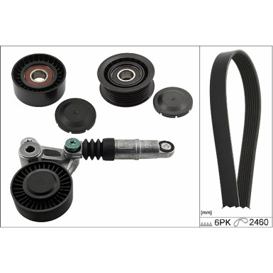 529 0075 10 Keilrippenriemensatz