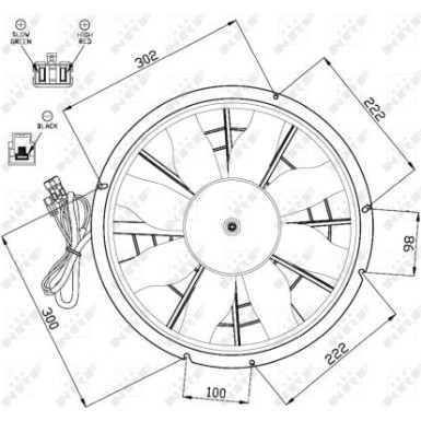 47470 Lüfter, Motorkühlung