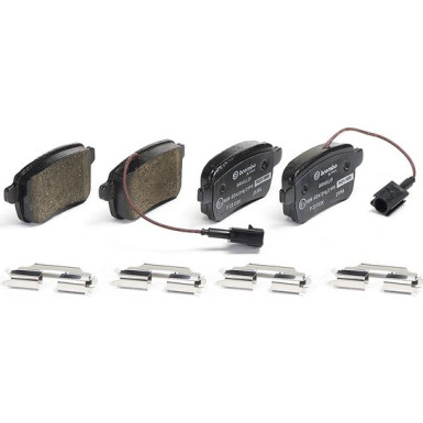 Brembo Bremsbelagsatz, Scheibenbremse XTRA LINE P 23 133X