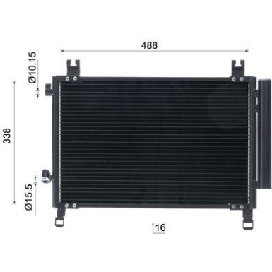 Mahle | Kondensator, Klimaanlage | AC 1085 000S