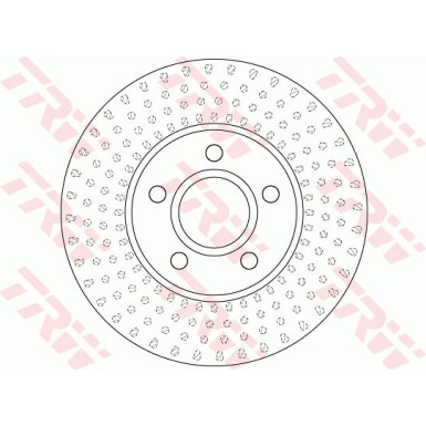 TRW | Bremsscheibe | DF6536