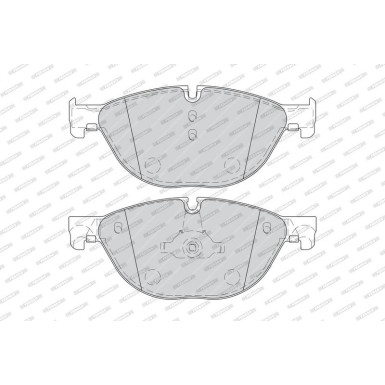 Ferodo Bremsbelagsatz, Scheibenbremse FUSE+ Technology FDB4285