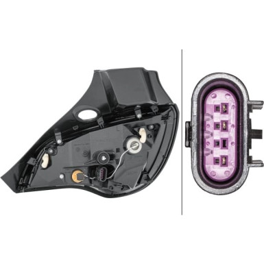 Hella | Heckleuchte | 2SD 354 812-031