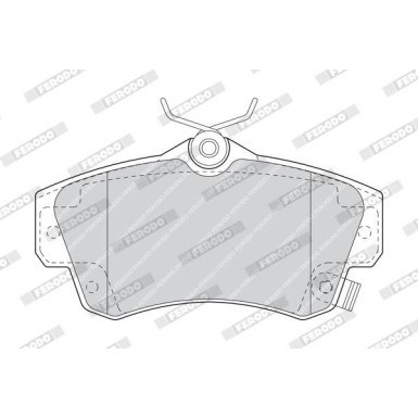 Ferodo | Bremsbelagsatz, Scheibenbremse | FDB1442 Ferodo | Bremsbelagsatz, Scheibenbremse | FDB1442