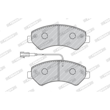 Ferodo | Bremsbelagsatz, Scheibenbremse | FVR1926