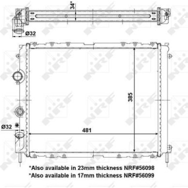 53209 Kühler, Motorkühlung EASY FIT