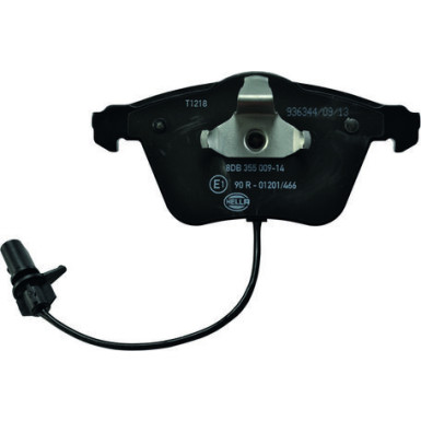 Hella | Bremsbelagsatz, Scheibenbremse | 8DB 355 009-141