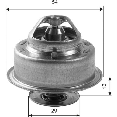 Gates | Thermostat, Kühlmittel | TH14488G1