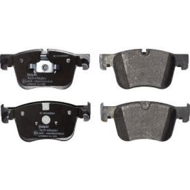 Delphi Bremsbelagsatz, Scheibenbremse LP2690