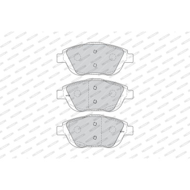 Ferodo Bremsbelagsatz, Scheibenbremse PREMIER ECO FRICTION FDB4288