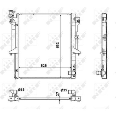 53908 Kühler, Motorkühlung
