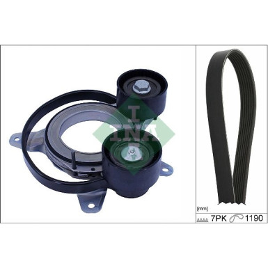 529 0547 10 Keilrippenriemensatz