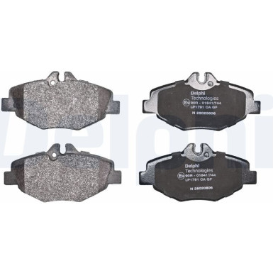 LP1791 Bremsbelagsatz, Scheibenbremse